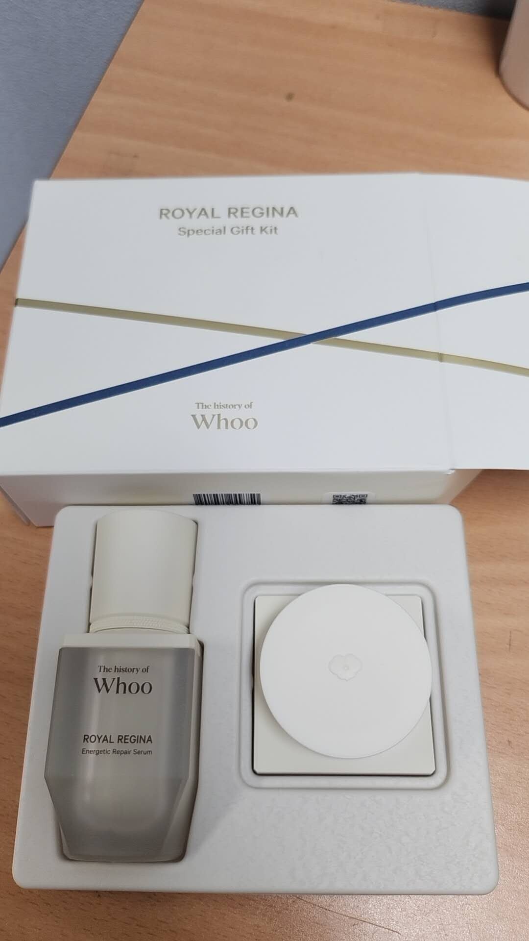 【直播】LL121536 WHOO后 盞尾草精華乳霜中樣套裝