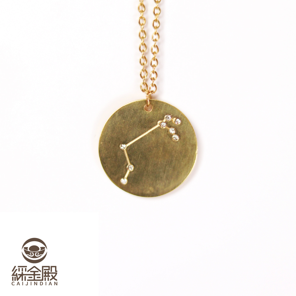 牡羊座-十二星座星象項鍊｜好運項鍊｜【綵金殿】