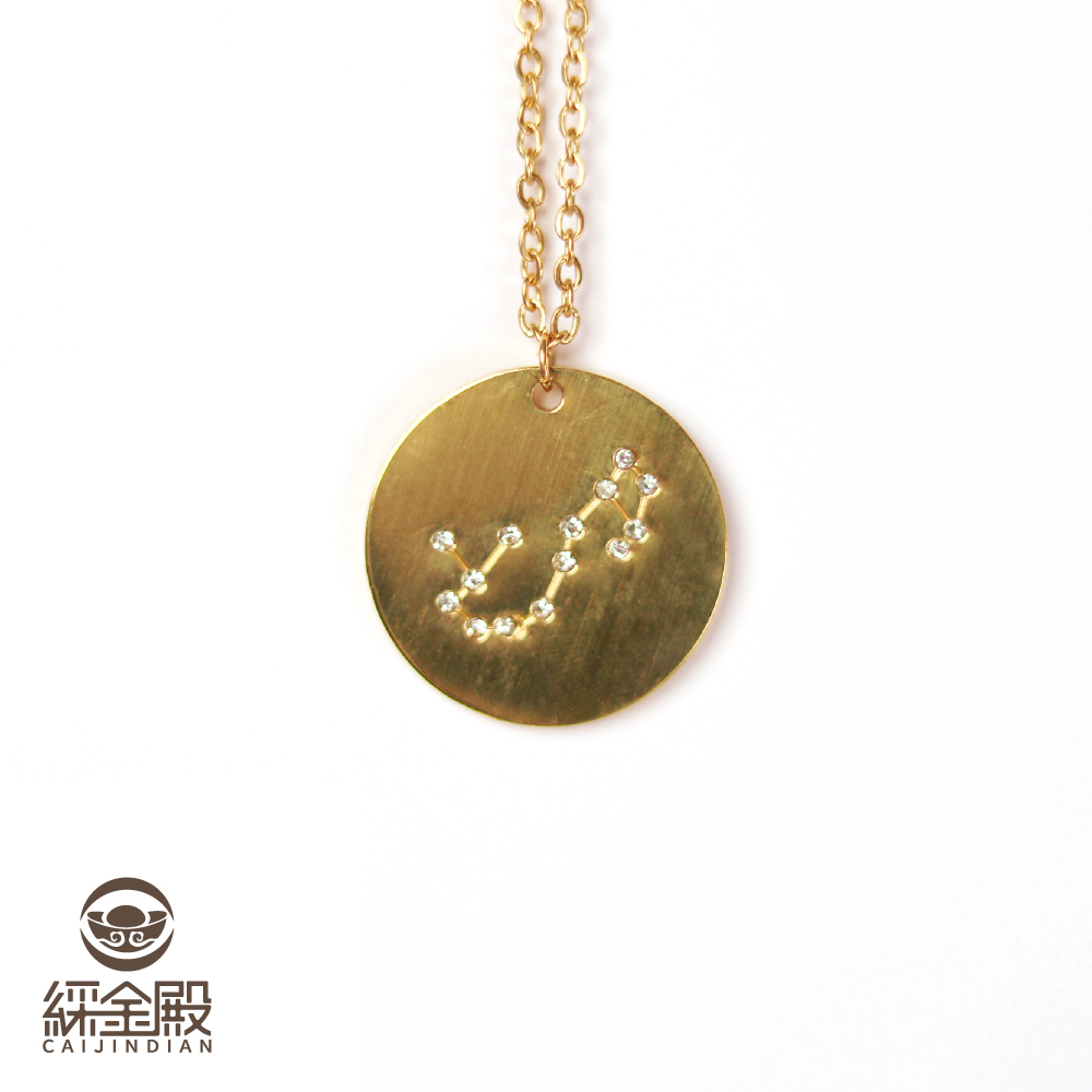 天蠍座-十二星座星象項鍊｜好運項鍊｜【綵金殿】