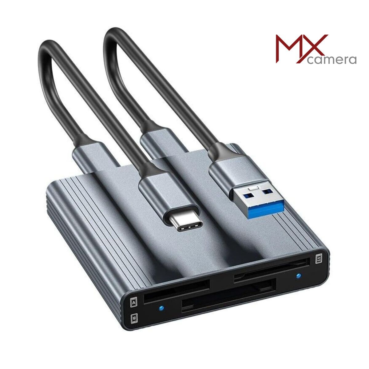 MX STUDIO USB 3.1 高速3合1讀卡器 T1 (SD/CFexpress A 型/CFexpress B 型)