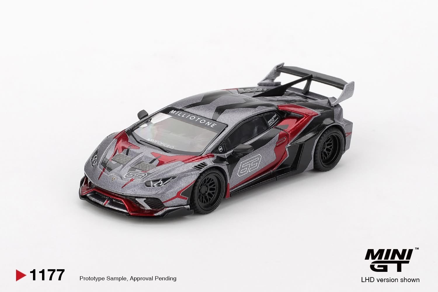 預訂 Pre-order - MiniGT 1177 LB★WORKS Lamborghini Huracán GT RONIN