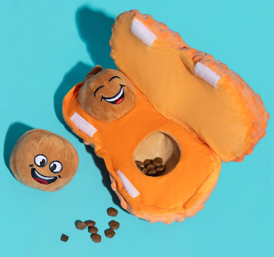 花生莢藏食玩具