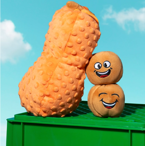 花生莢藏食玩具