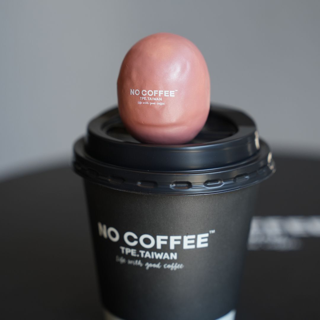 NO COFFEEミニだるま (周年紀念款) 玫瑰金