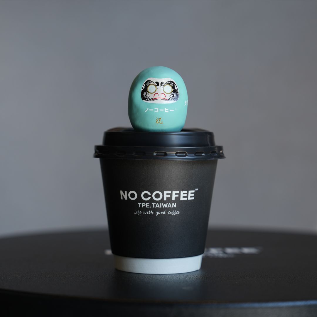 NO COFFEEミニだるま (周年紀念款) 蒂芬妮藍