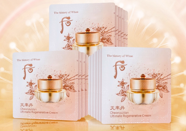 【直播】LL121540 WHOO后 天率丹面霜  (120小片)