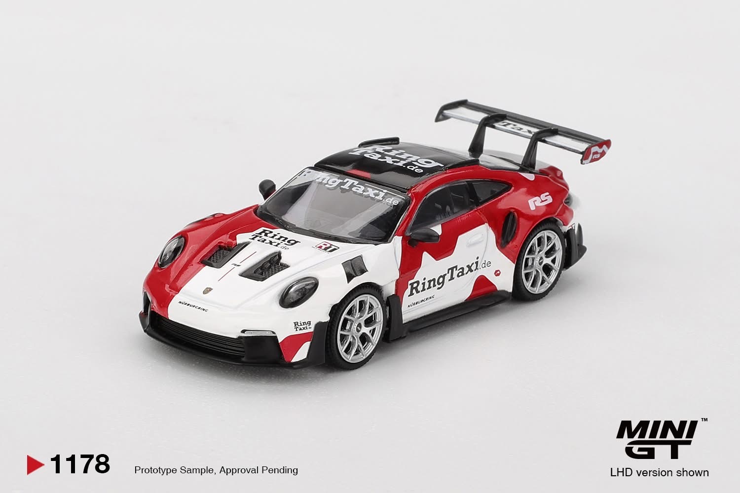 預訂 Pre-order - MiniGT 1178 Porsche 911(992) GT3 RS Weissach