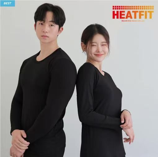 【直播】韓國HeatFit LL1214776 發熱保暖套裝保暖衣+保暖長褲