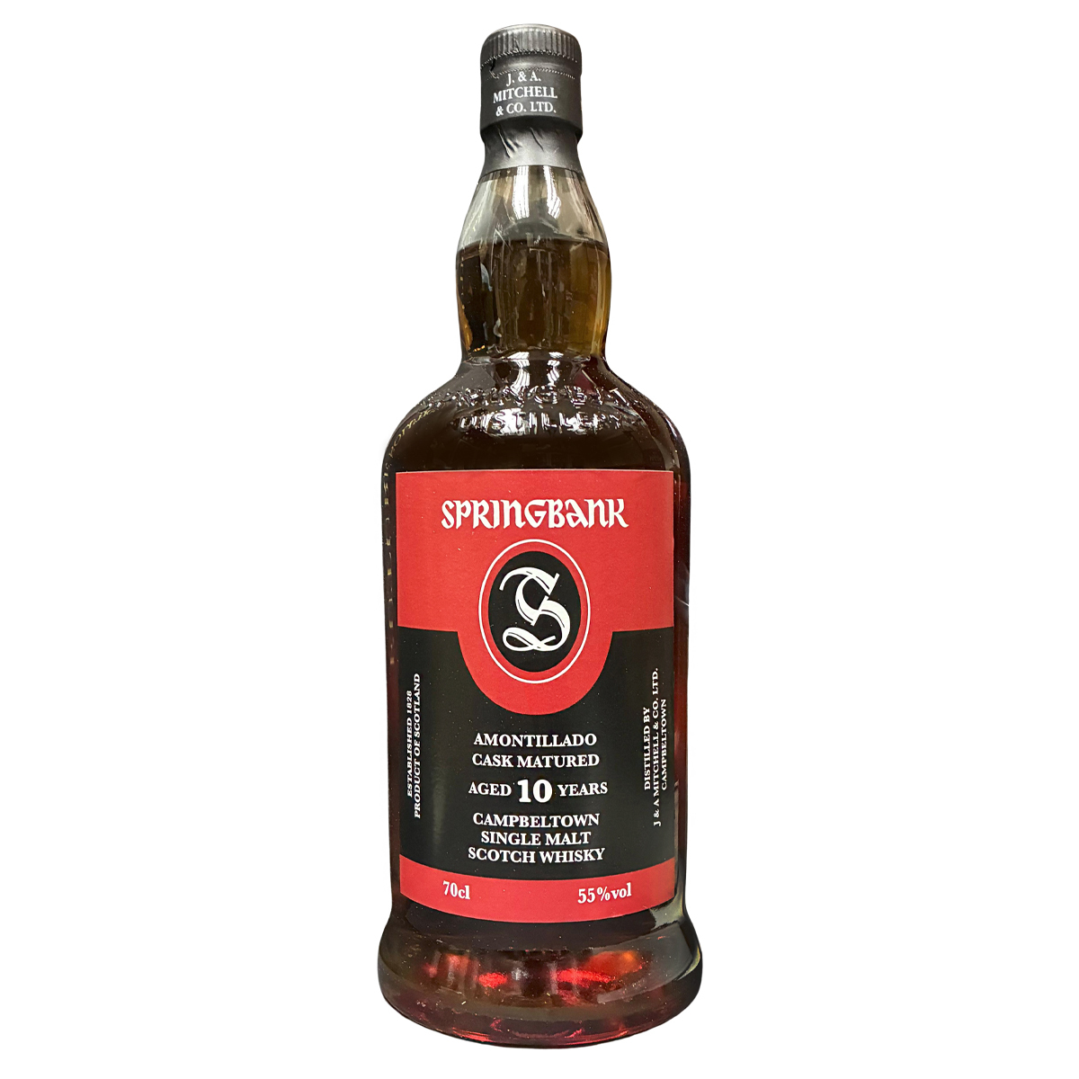 Springbank 10 Years Old Amontillado Cask Matured (2024 Bottled) 55%