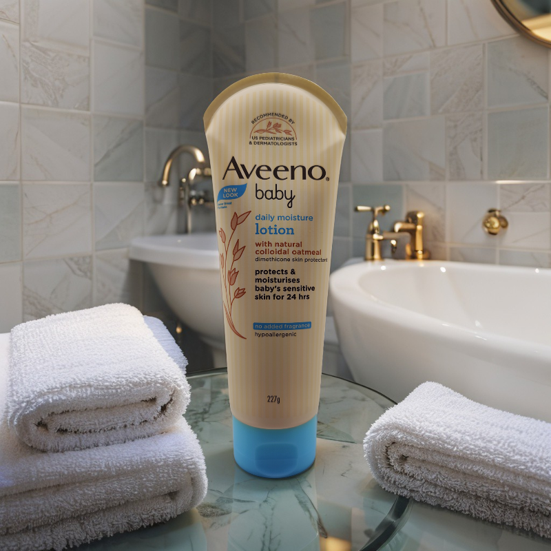 Aveeno Baby 嬰兒天然燕麥保濕乳 (227g) - 日常滋潤/無香料