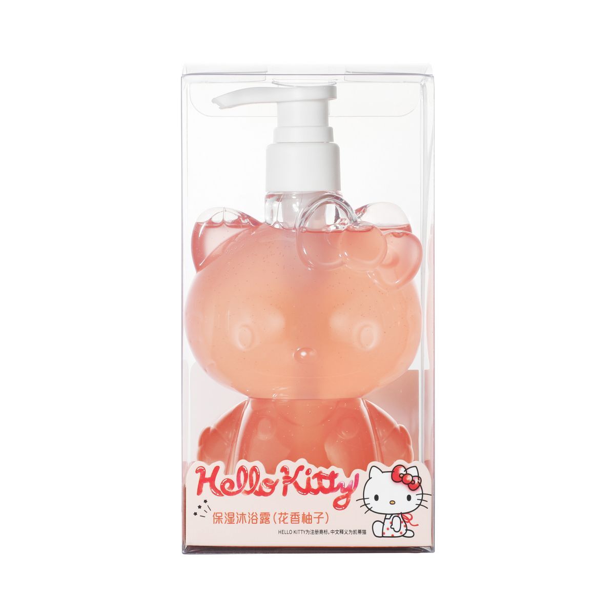 HKHF1216-001 Hello Kitty 西瓜籽油保濕沐浴露 495ml -花香柚子 (A1)