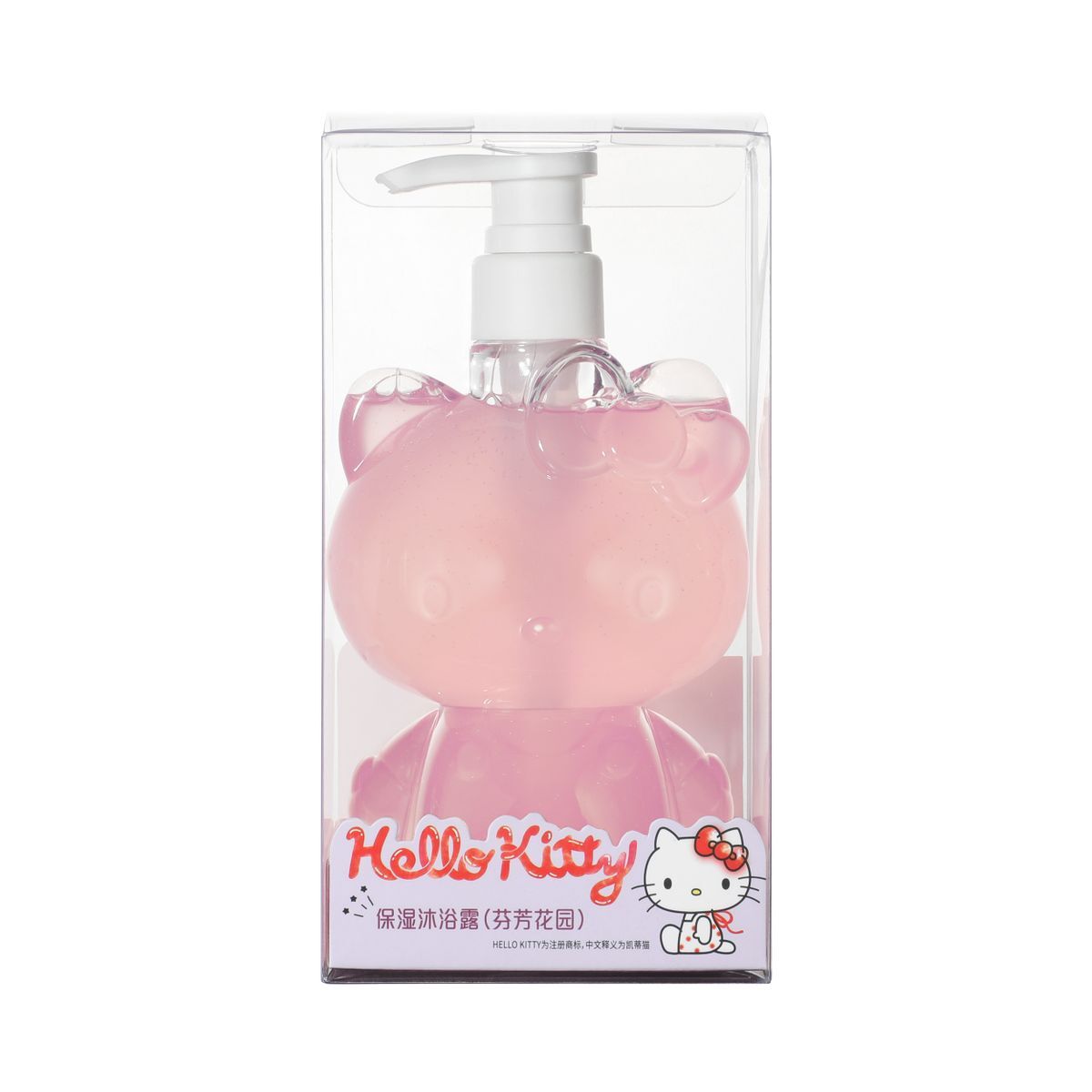 HKHF1216-002 Hello Kitty 西瓜籽油保濕沐浴露 495ml- 芬芳花園 (A2)