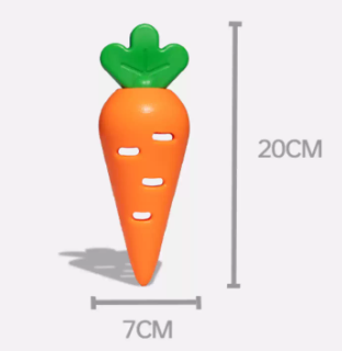 胡蘿蔔漏食玩具