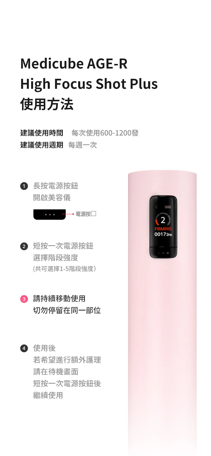 RZ003 MEDICUBE AGE-R High Focus Shot Plus