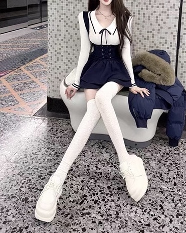 巨高腰帶屁簾吊帶褲