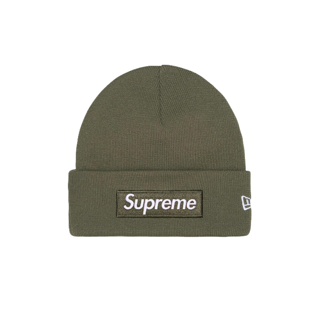 Supreme New Era Box Logo Beanie 毛帽 落葉/海軍藍/橄欖綠/桃粉/白粉 FW25BN5