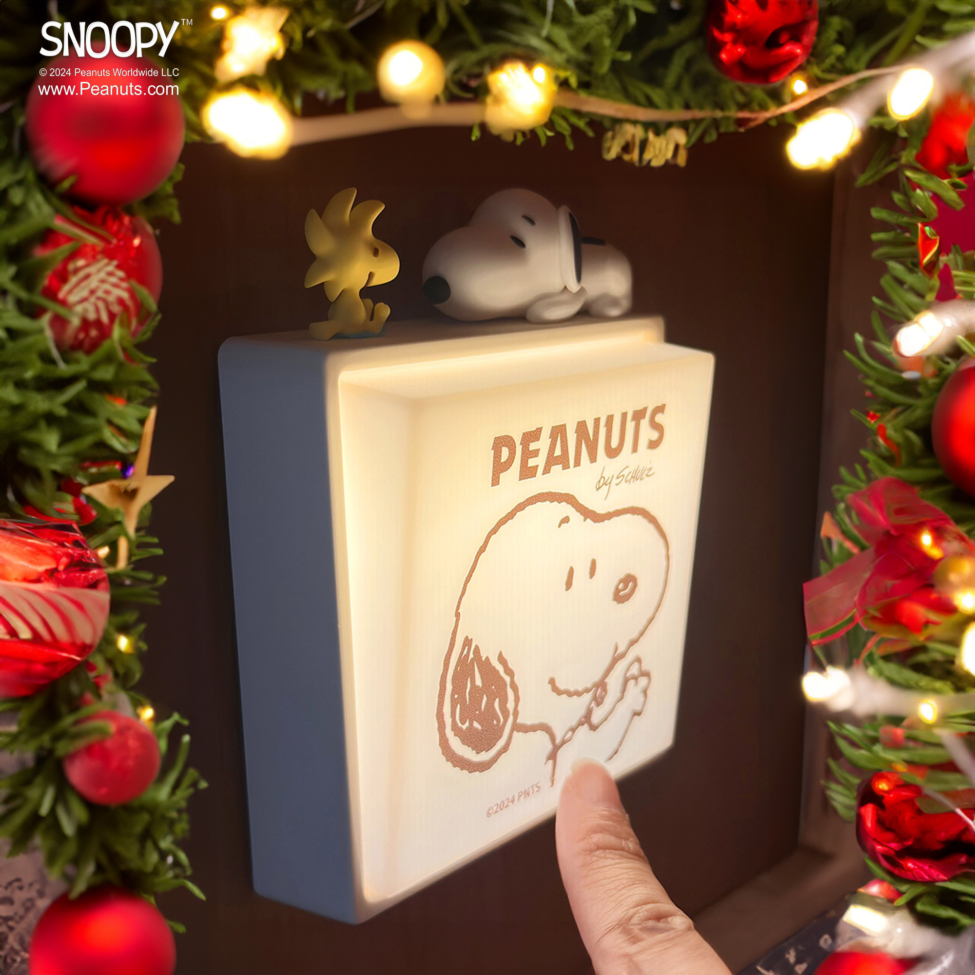 <限時開團!> InfoThink Peanuts 史努比系列 公仔造型 開關燈 小夜燈