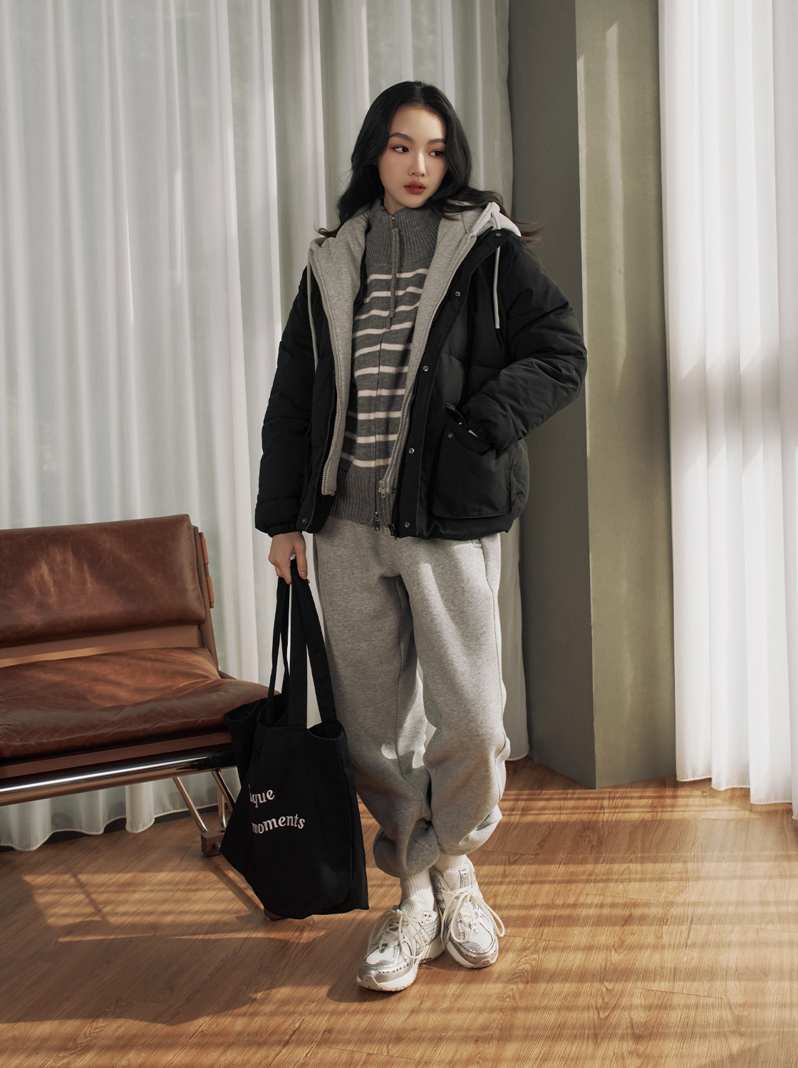 【期間限定】 無重力發熱連帽外套