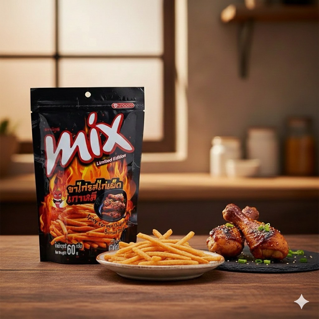 mix Korean spicy chicken stick 50g