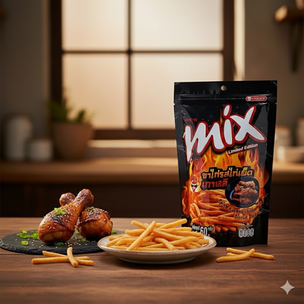 mix Korean spicy chicken stick 50g