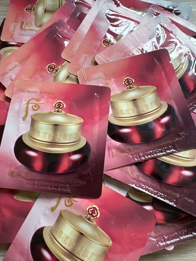 【直播】LL121548 WHOO后 津率享紅山蔘滋養面霜 (120小片)