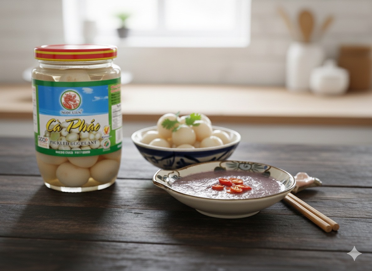 Ngoc Lien Pickled Eggplant 365g