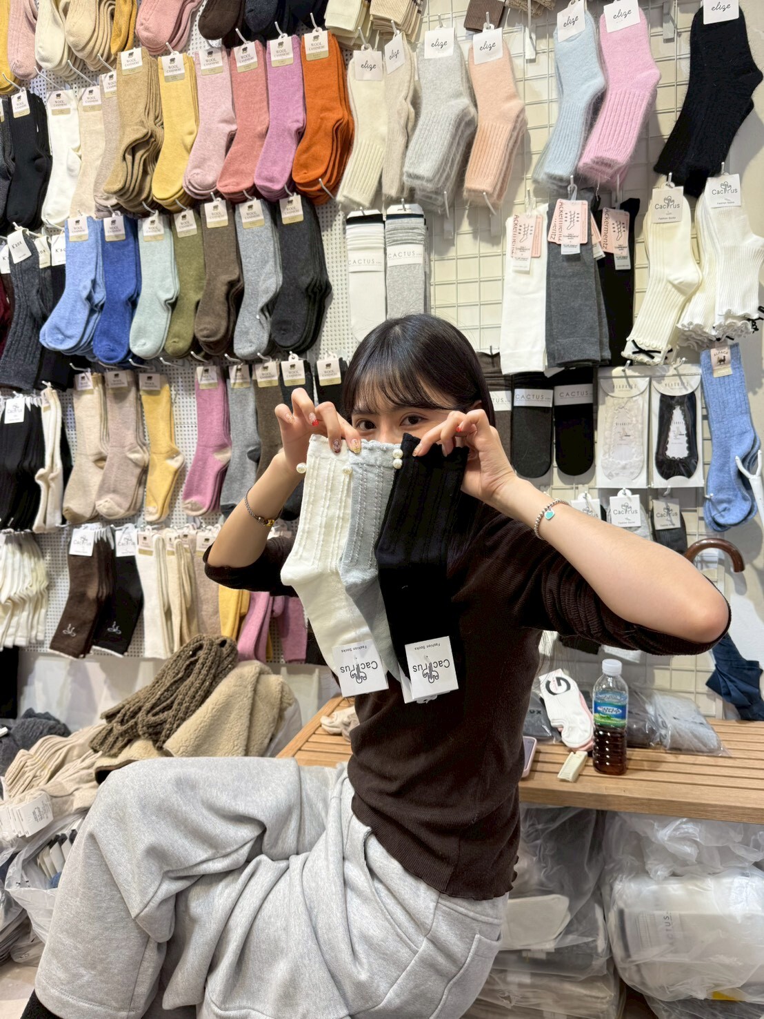 CT3332 珍珠襪 (任選2對 $48)