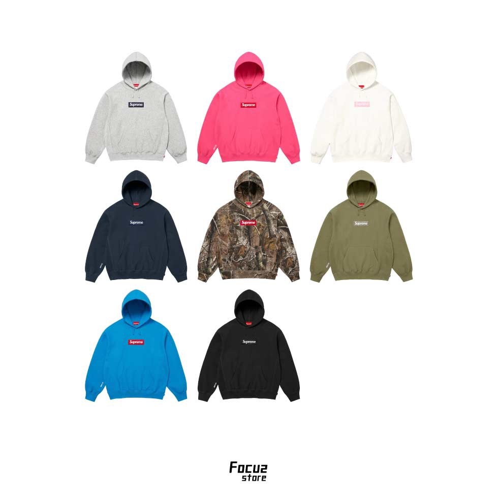 【Focus Store】現貨秒發 Supreme FW25 Week15 Box Logo Hooded Sweatshirt 帽T 八色