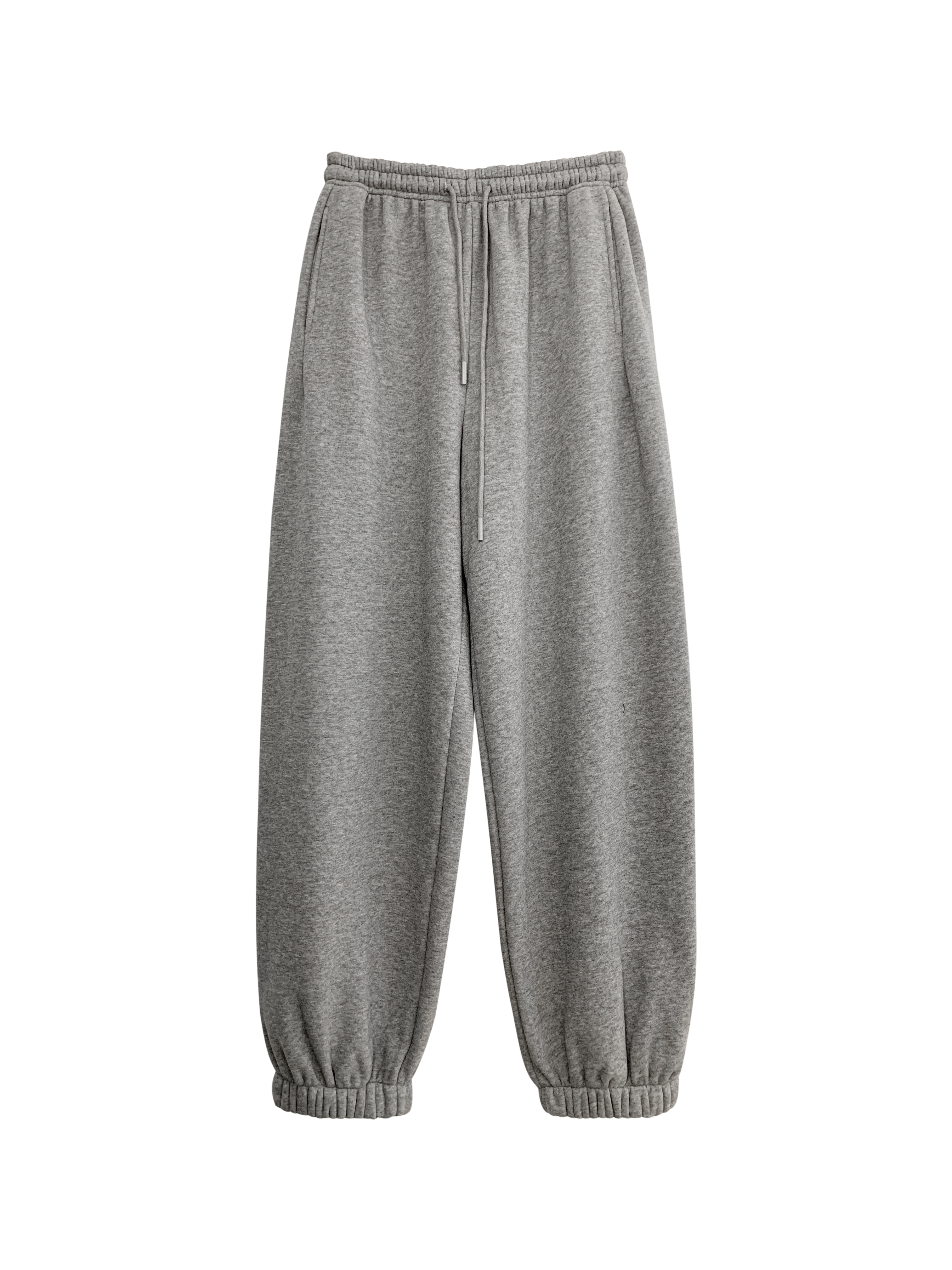 內刷毛縮口棉褲