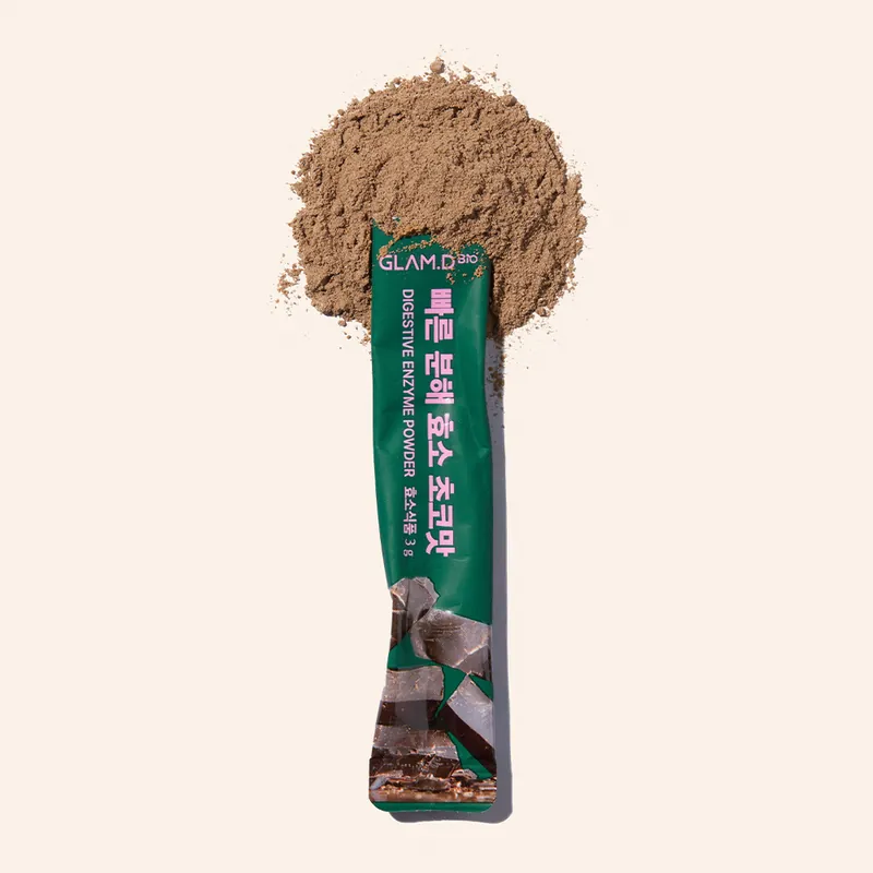 RZ030 GLAM-D 即食分解酵素粉_朱古力味 大容量(180包) EXP: 2027年