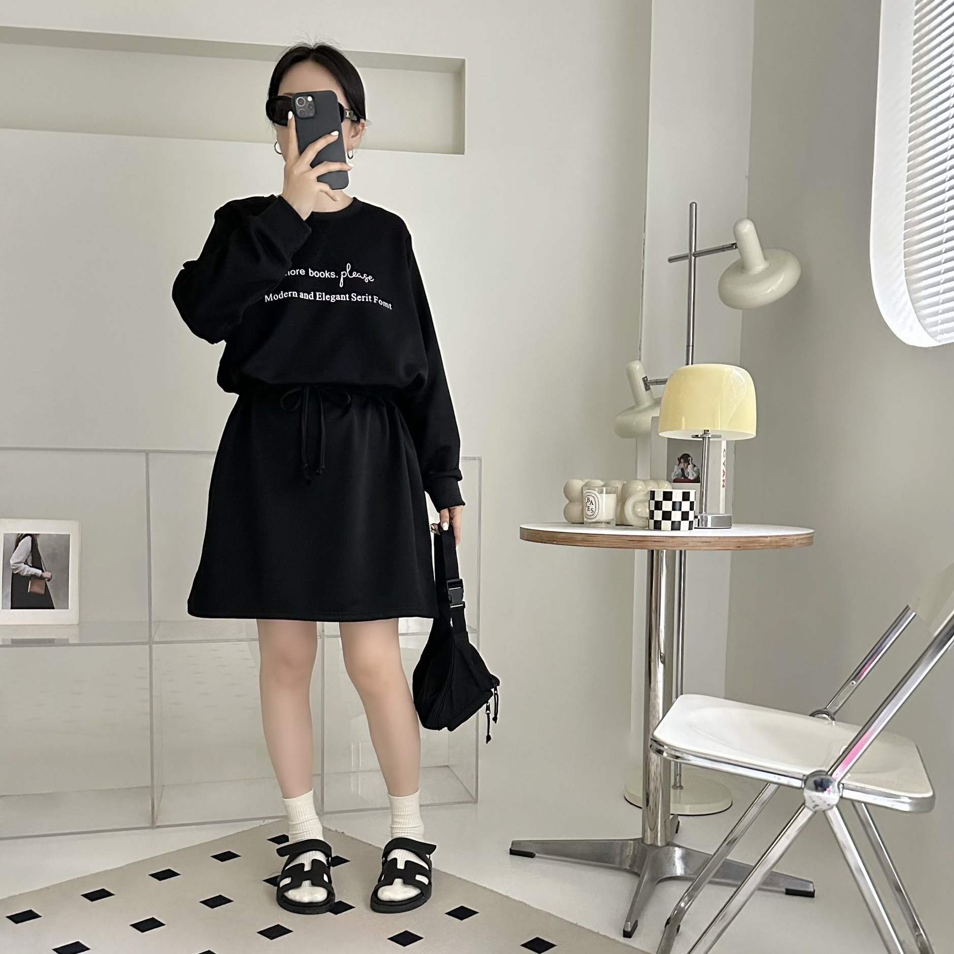 【BONNIE】英文印字收腰索繩OPS