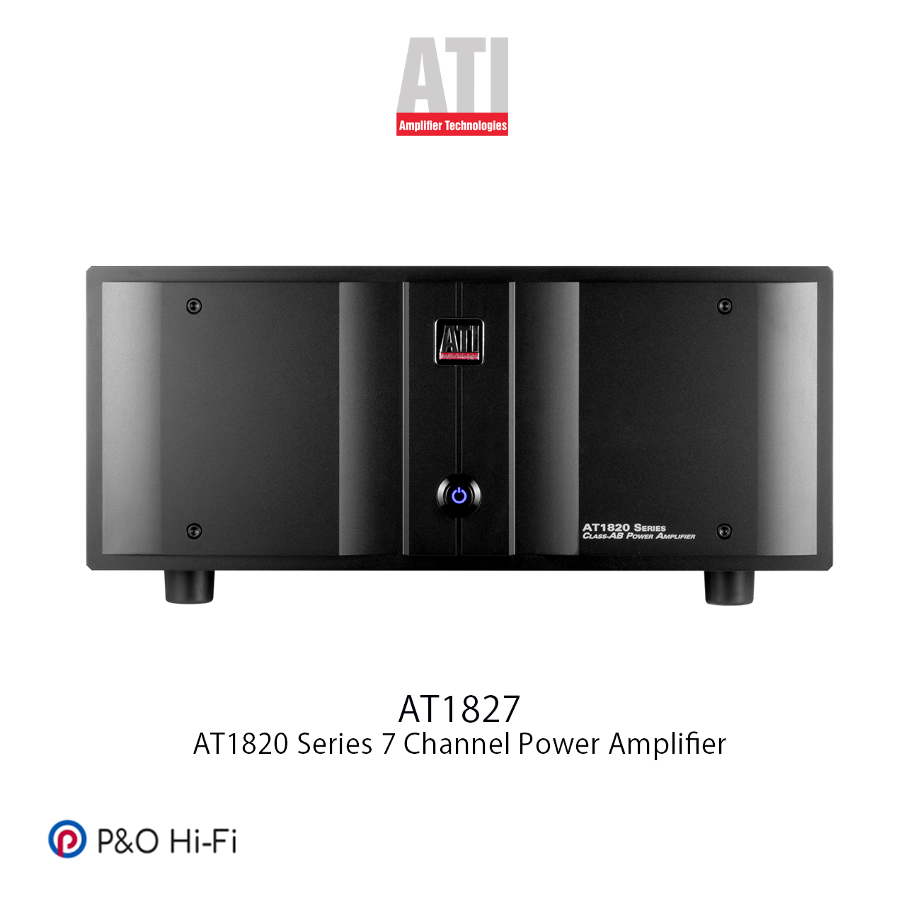 ATI AT1827 7 聲道 後級擴音機