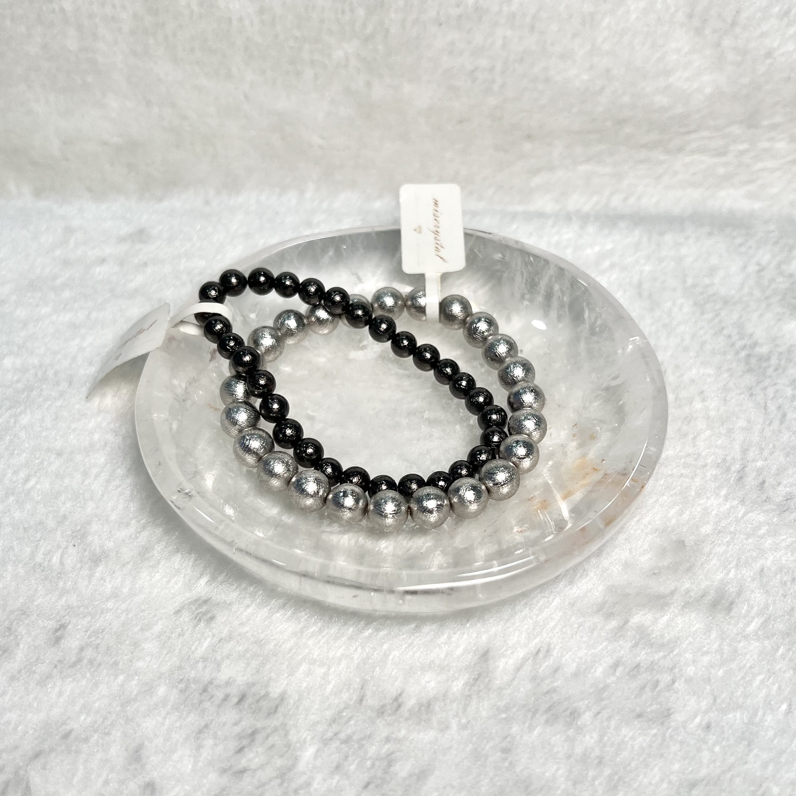 圓形白水晶碟 #H763