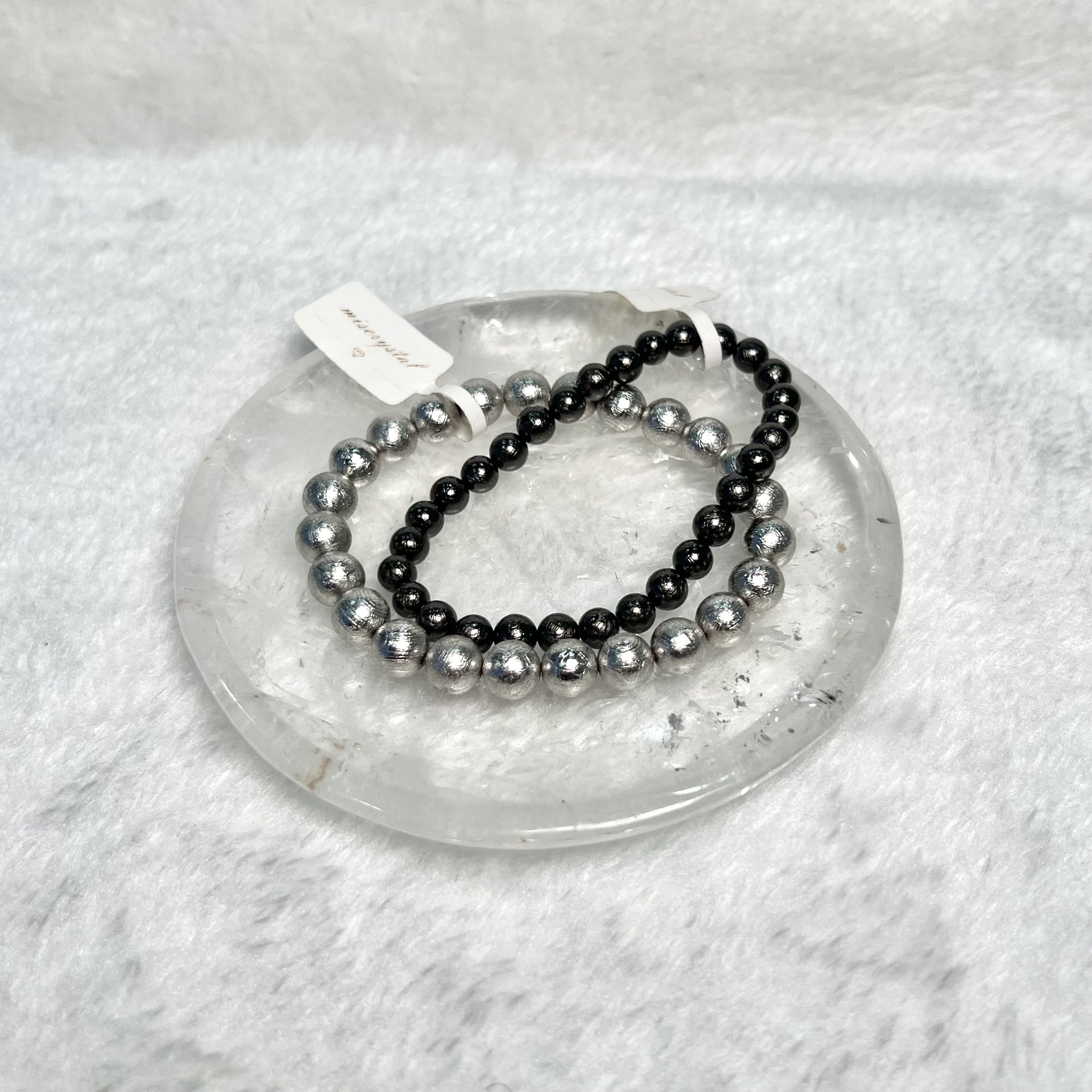 圓形白水晶碟 #H764