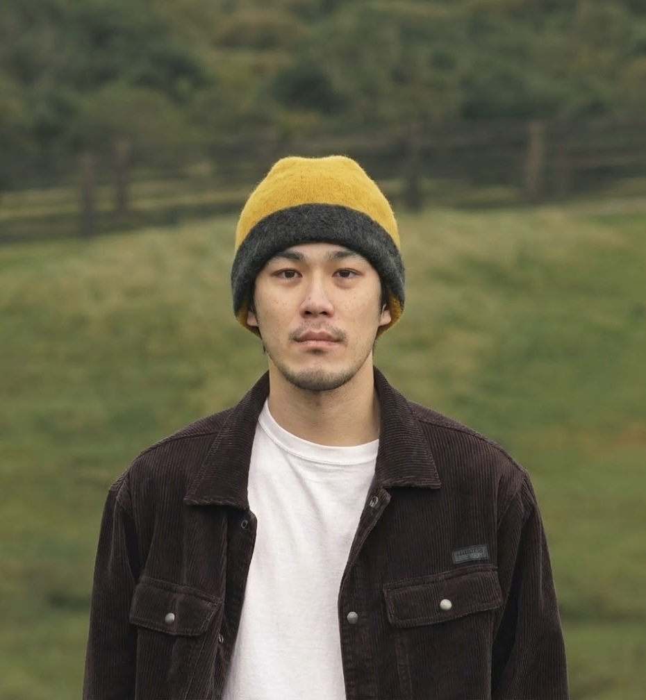 羊駝針織帽｜黃／深灰｜厄瓜多