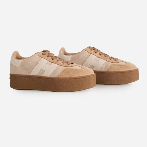 1YY1215-016 HOGAN Sneakers Hogan Cool Beige #HXW6980FB6TTQ70MB6 (S-BR-E)