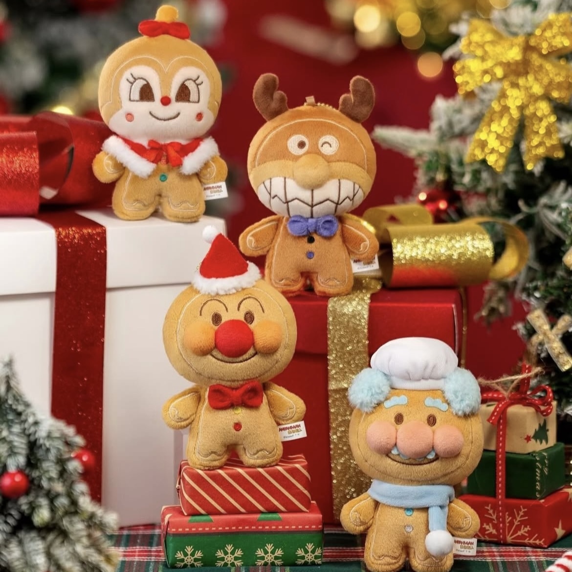 麵包超人 聖誕節 薑餅人 吊飾