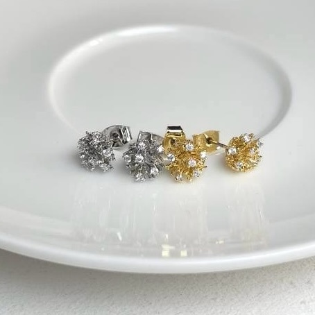 35865 火花小耳釘