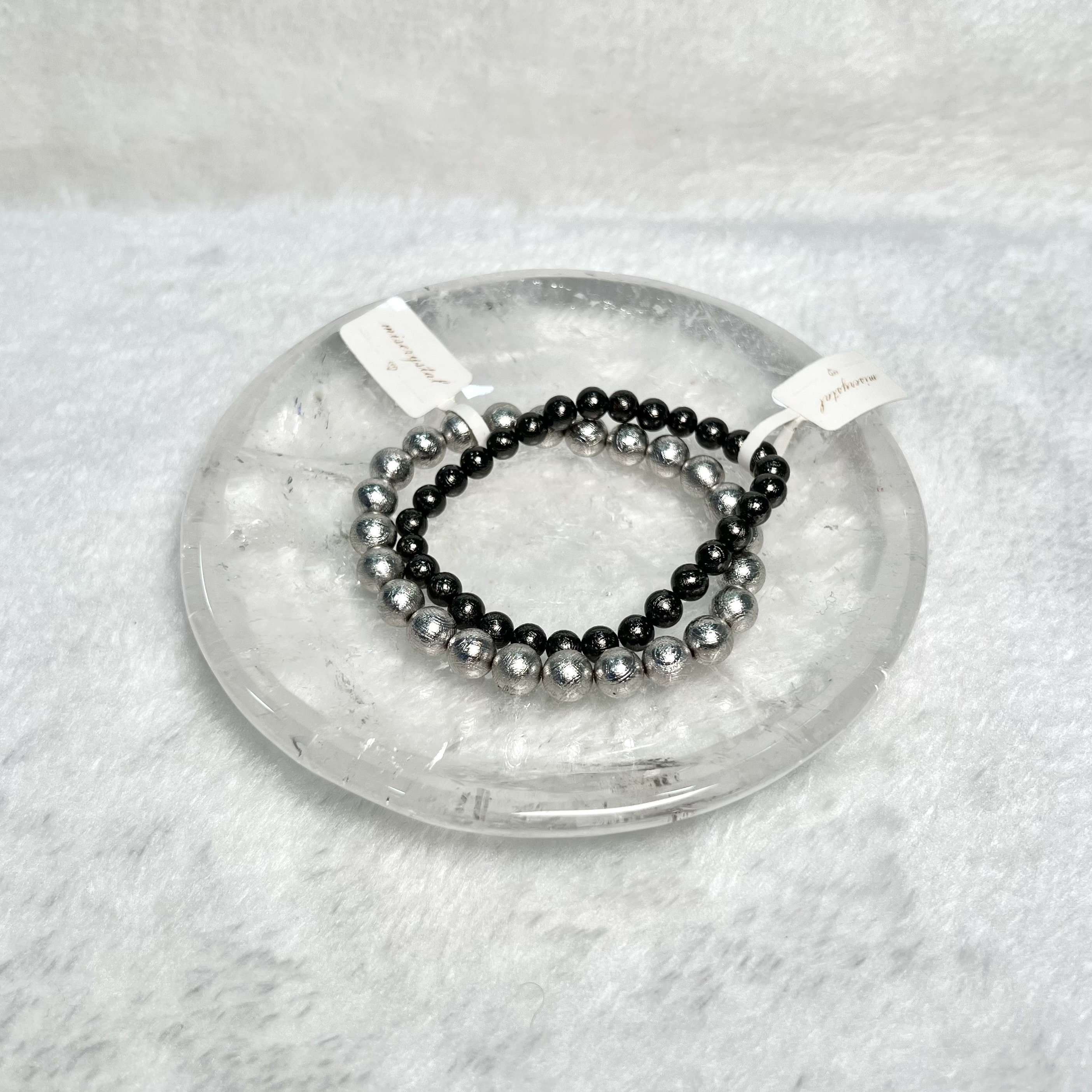 圓形白水晶碟 #H765