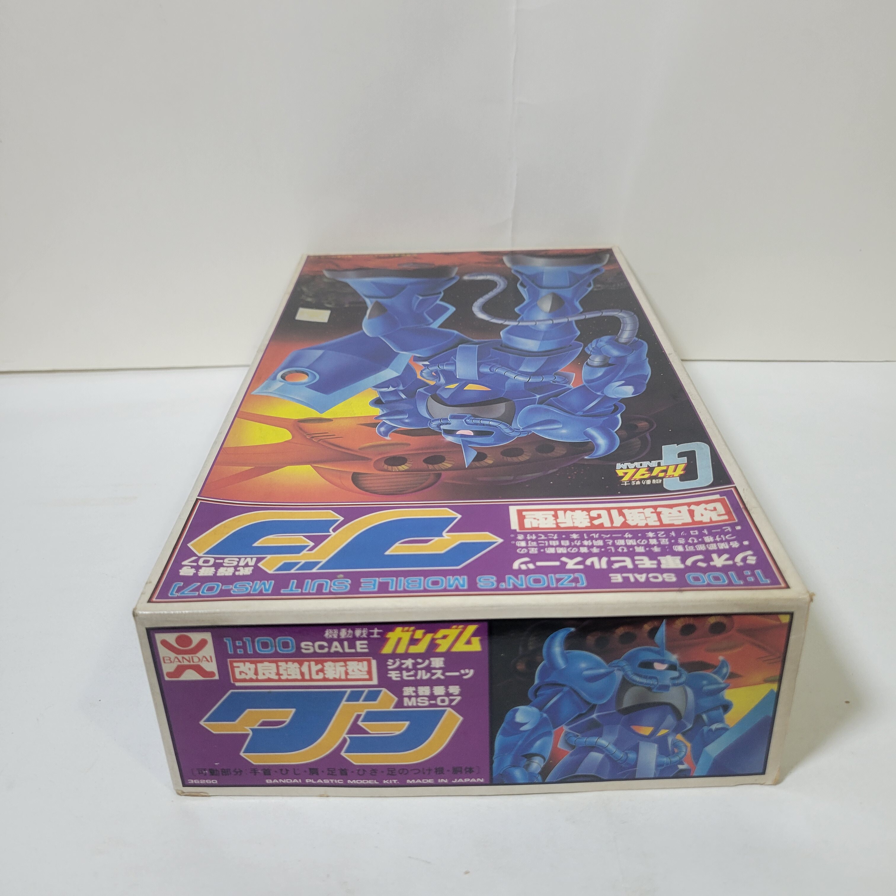 機動戰士高達自護軍賴巴專用機老虎MS-07B Gouf 1/100 初版組合模型