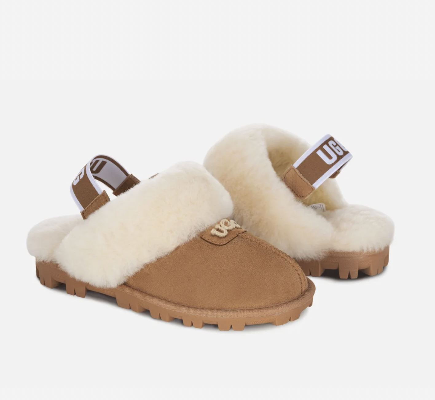 【3色入】UGG Ozlana Classic Coquette Logo Slipper (Detachable Feature)