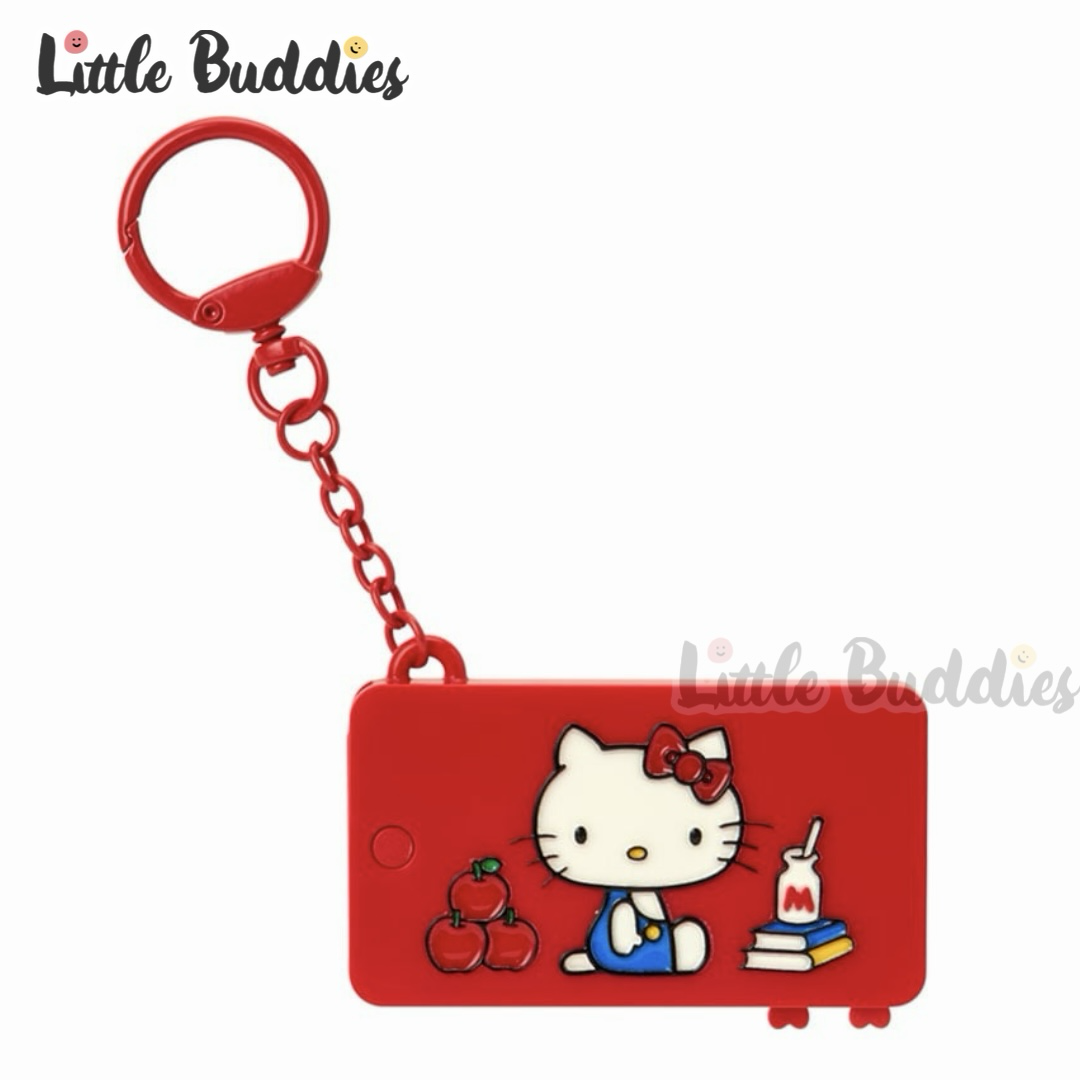 日本 Sanrio 復古懷舊文具系列 鏡梳匙扣