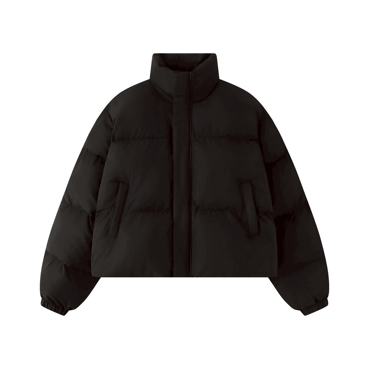 泡泡立領羽絨外套