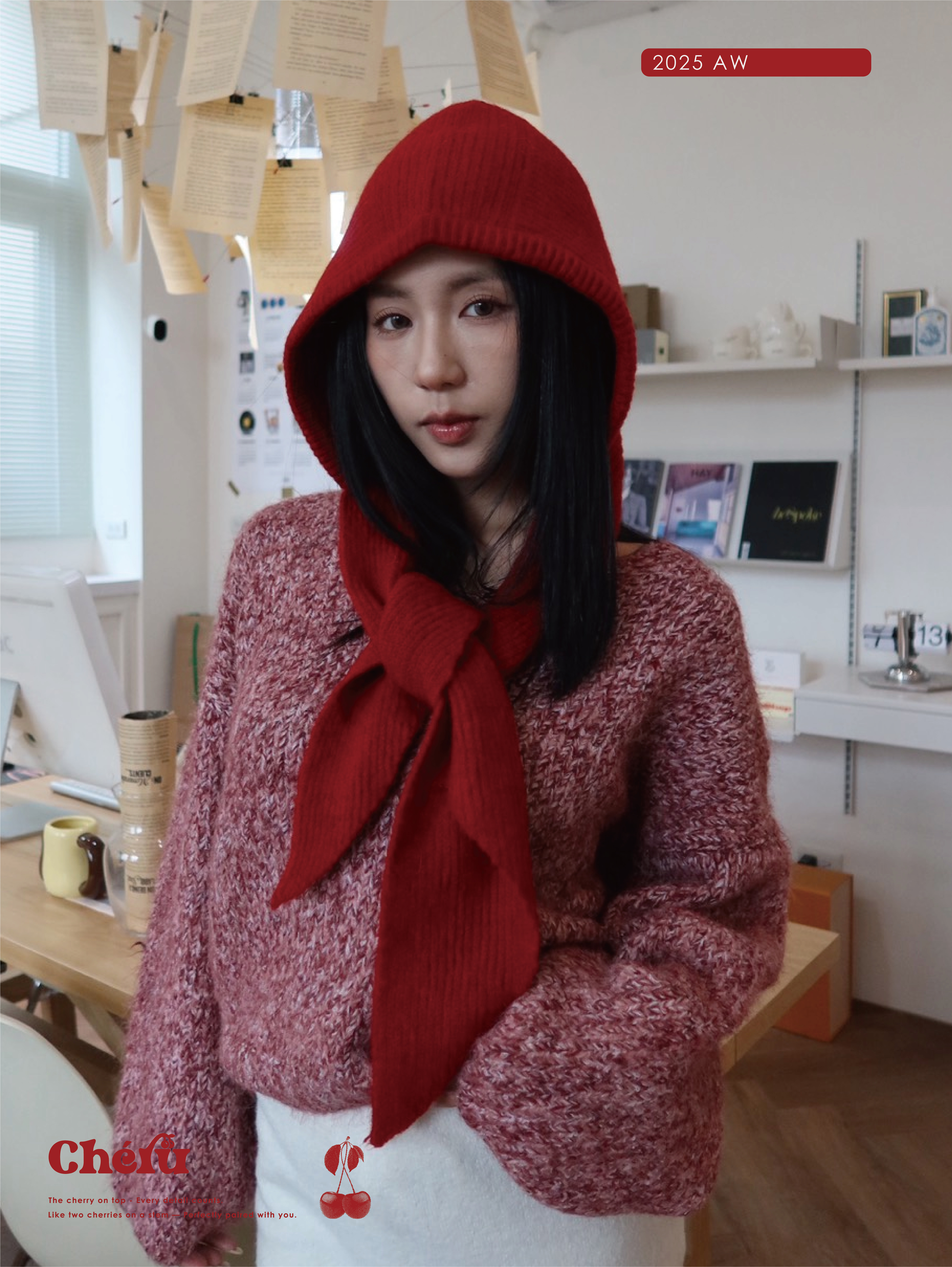 冬天氛圍感帽子