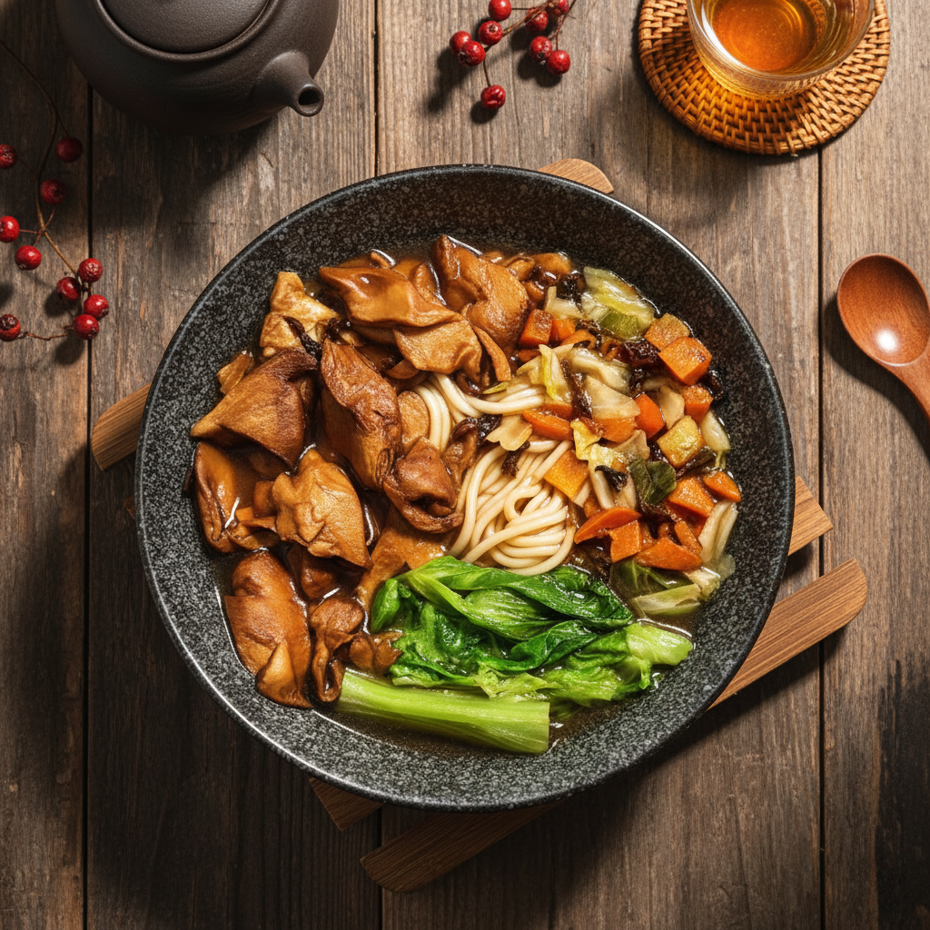 紅燒素肉藥膳Q粉