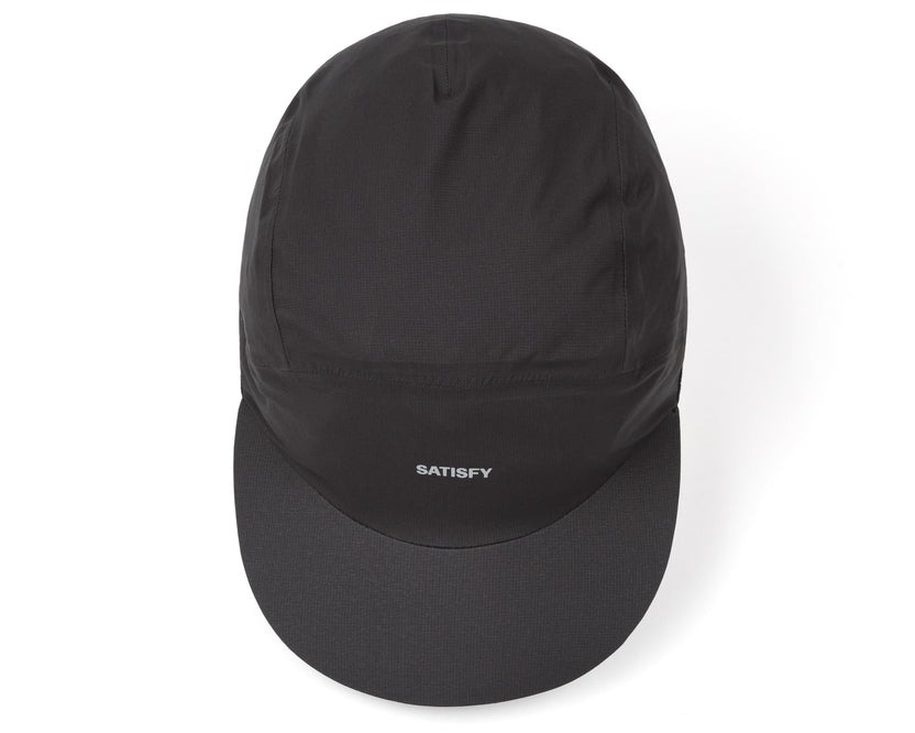 SATISFY｜Pertex® 3L Rain Cap"BLACK"