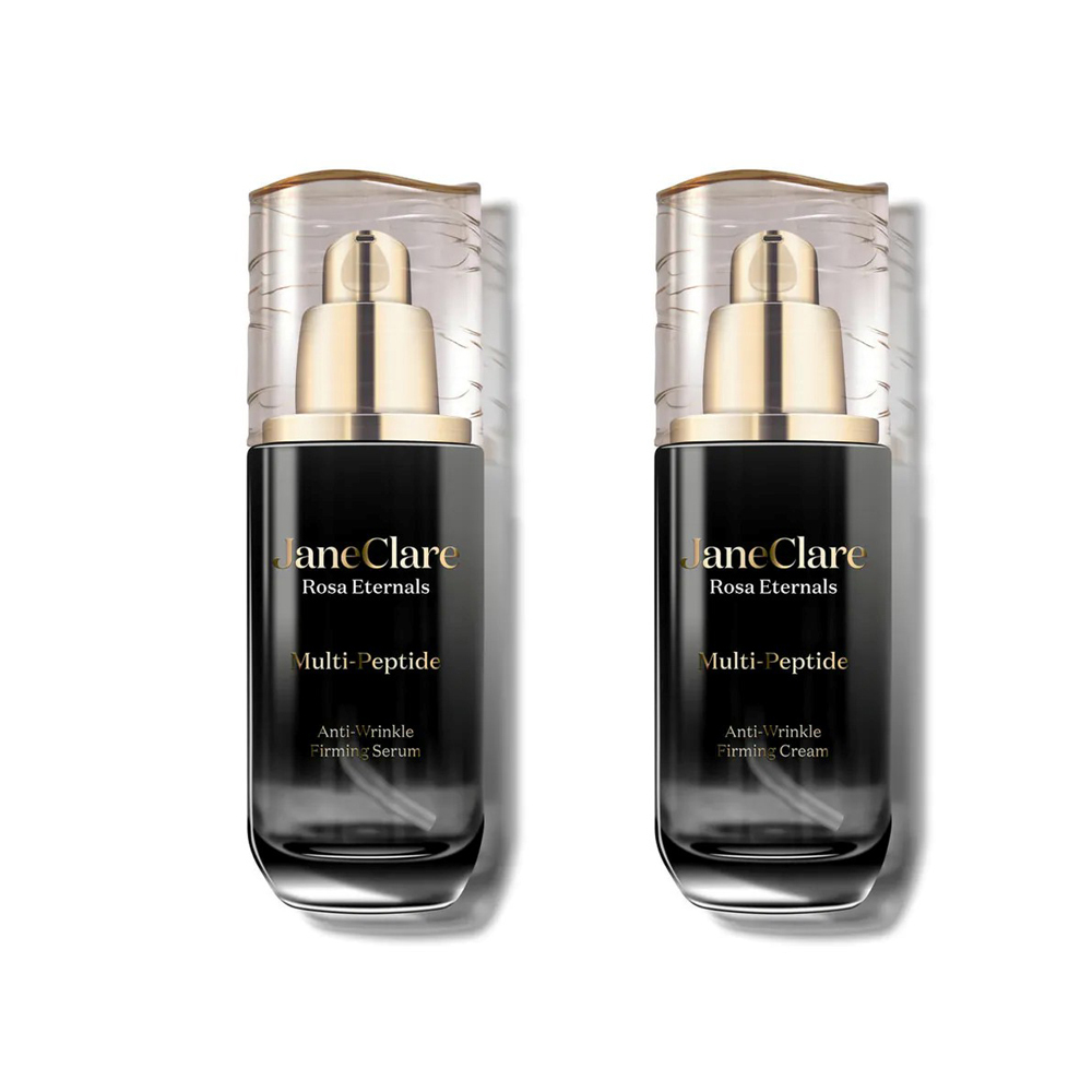 A1 Jane Clare 薔薇凝膚面部套裝【多重肽緊緻精華60ml + 多重肽緊致乳霜60ml】