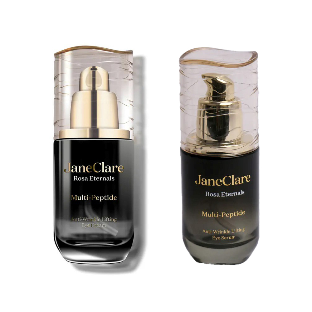 A2 Jane Clare 薔薇凝膚眼部套裝【多重肽提拉眼部精華40ml + 多重肽提拉眼霜40ml】