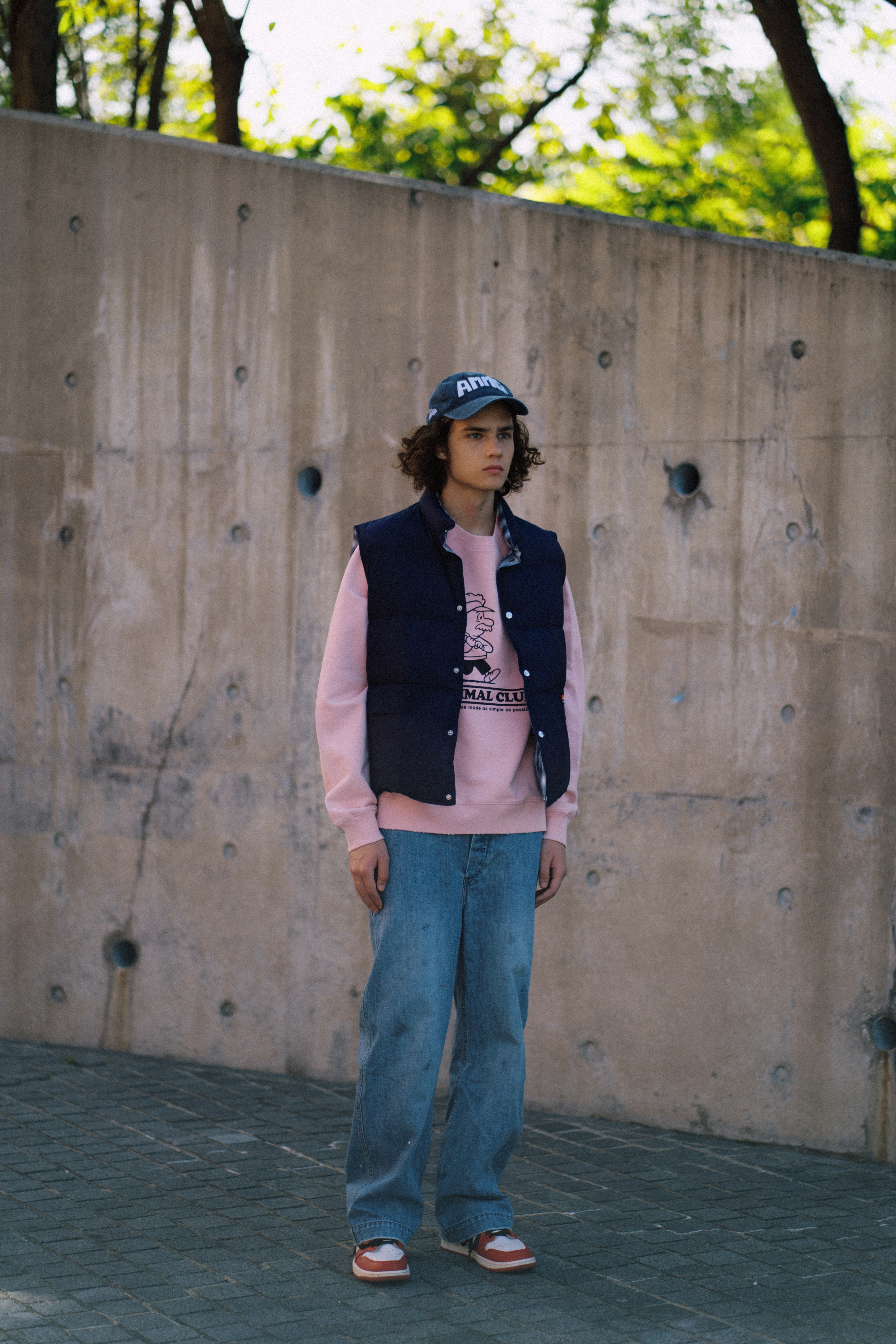 A MINIMAL CLUB JACKET AM5AWT01NB