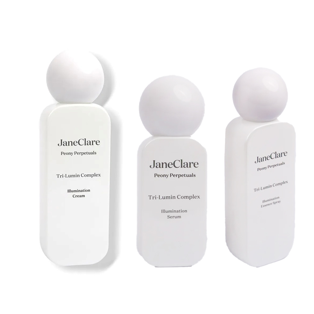 A5 Jane Clare 白芍雪膚套裝【琉光晶瑩精華50ml + 琉光晶瑩霜100ml + 琉光晶瑩精華噴霧100ml】
